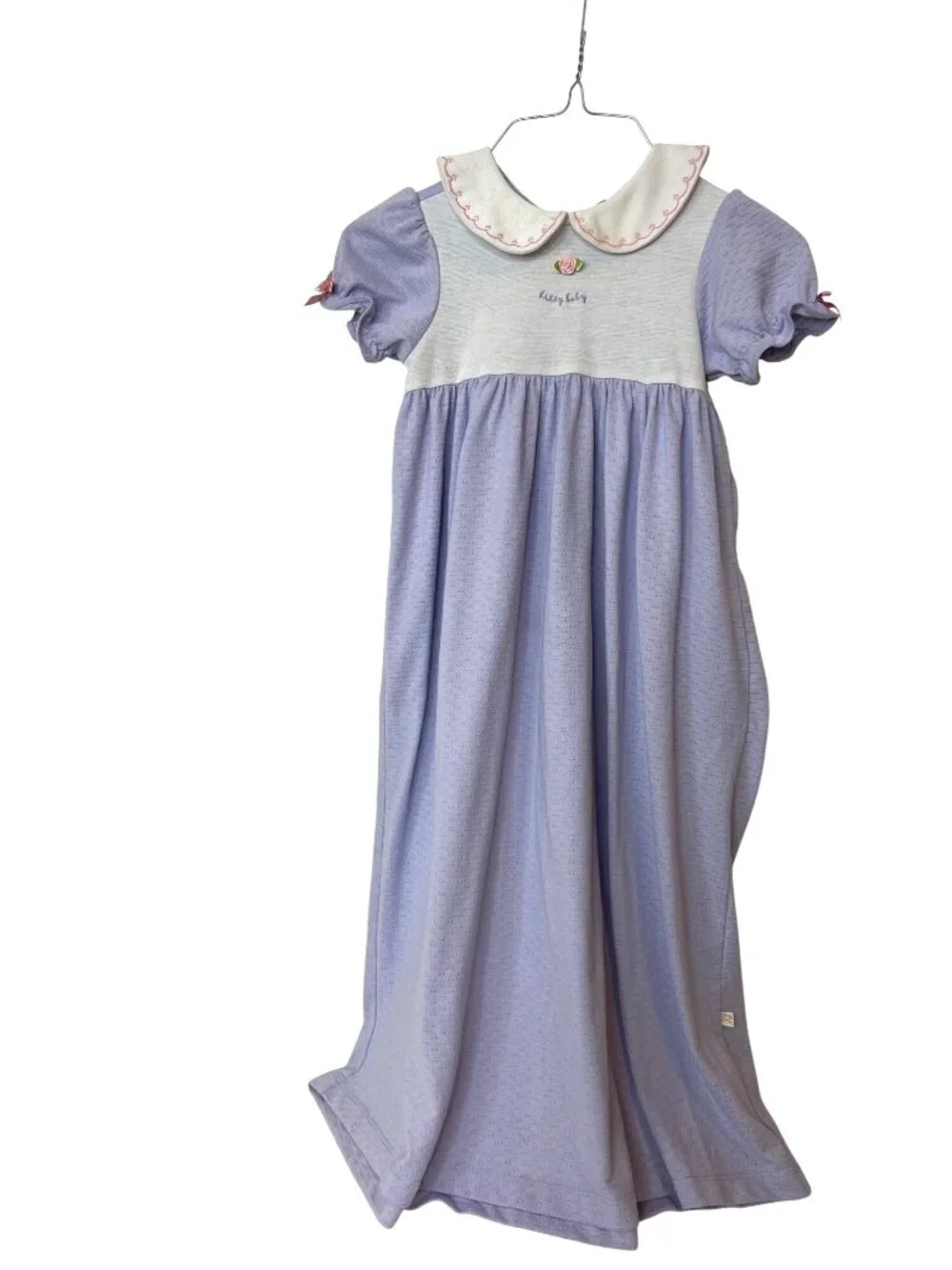 Bitty Baby By American Girls Lavender Nightgown Girls LARGE Dress like your doll
